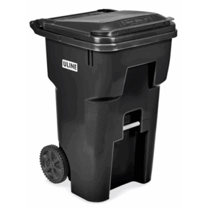 Trash Can with Wheels
